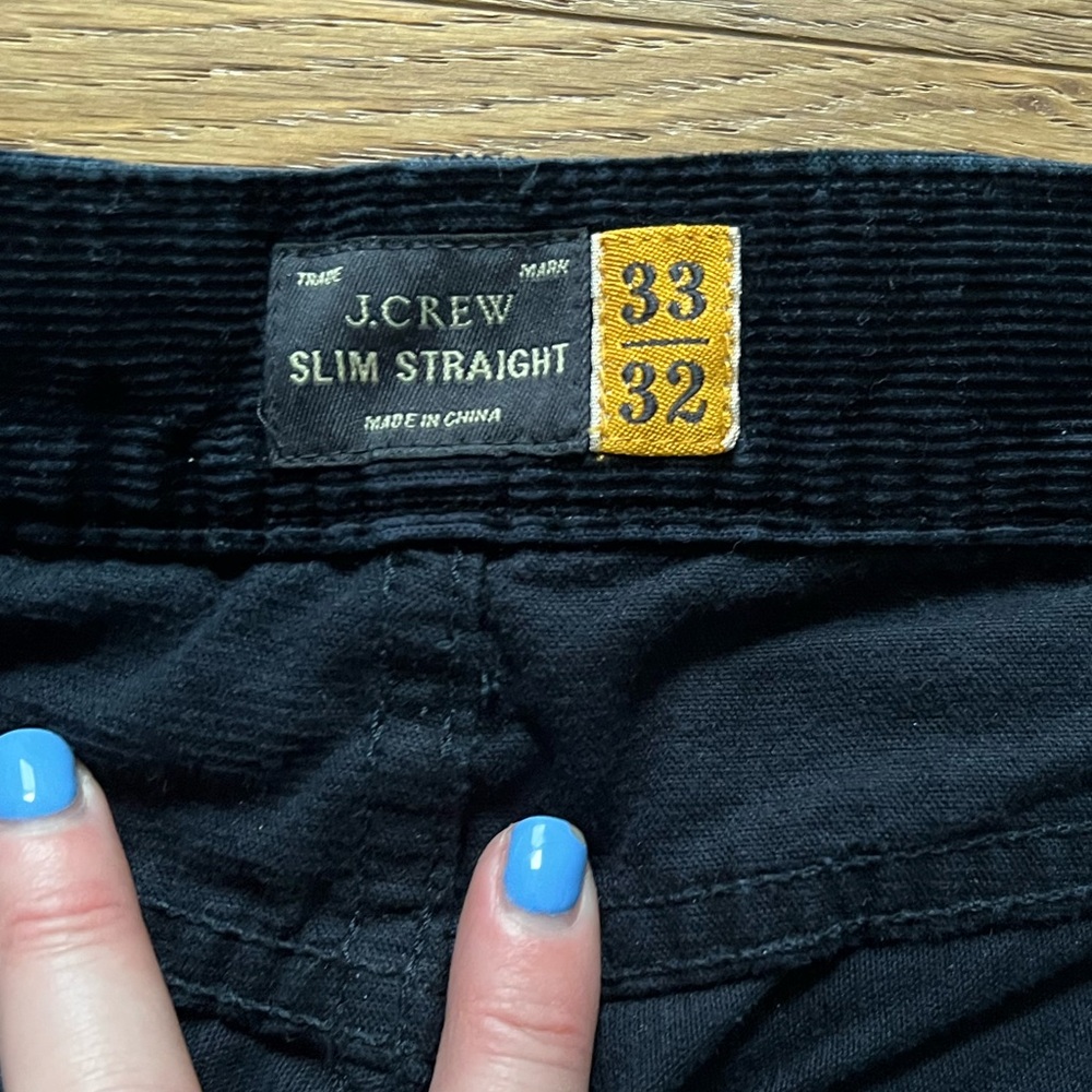 J.Crew - Slim Straight Corduroy Pants